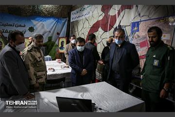 بازدید شهردار تهران از رزم نمایش معبر 2