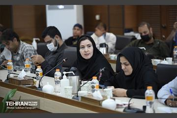 نشست خبری مدیرعامل سازمان زیباسازی شهرداری تهران 17