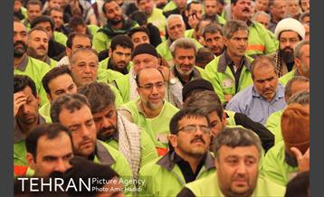 حضور شهردار تهران در جمع خدام الحسین 12