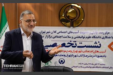 نشست تخصصی «آسیب‌های اجتماعی شهر تهران» 15