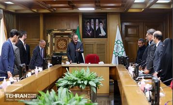 دیدار نماینده UNDP با شهردار تهران 20