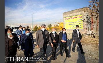 بازدید شهردار تهران از منطقه 19 9