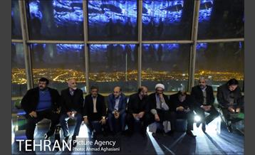 بازدید مدیران مراکز استان ها صداوسیما از برج میلاد 16