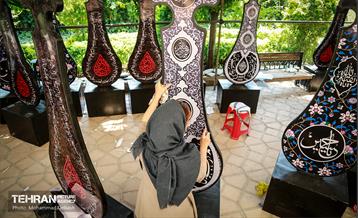 کارگاه ساخت علامت های عاشورایی