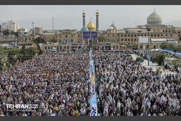 نماز عید سعید فطر در حرم حضرت عبدالعظیم حسنی (ع) 10
