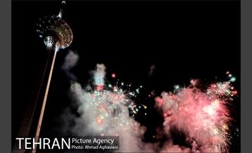 نورافشانی برج میلاد درشب عید سعید غدیر 3