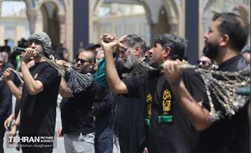 عزاداری عاشورای حسینی در حرم مطهر حضرت عبدالعظیم(ع) 19