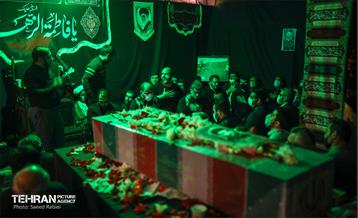 مراسم وداع با شهید سید مرتضی رضا قدیری در حراست شهرداری 48