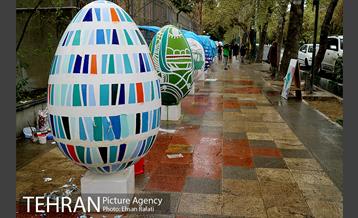 جشنواره تخم مرغ های رنگی در پارک لاله 9