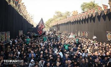 عزاداری شهادت حضرت فاطمه(س) در منطقه 8 24