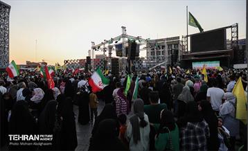 مهمانی ۱۰ کیلومتری عید غدیر در تهران - 1 1