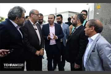 بازدید رئیس کمیسیون حمل‌ونقل شورا از منطقه 17 8
