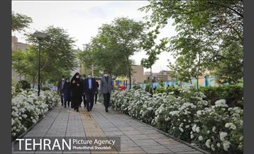 بازدید مصطفی سلیمی از پروژه های منطقه 7