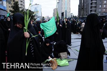 عزاداری شهادت حضرت زهرا(س) در میدان فاطمی  38