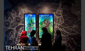 آثار علی‌اکبر صادقی در موزه هنرهای معاصر 3