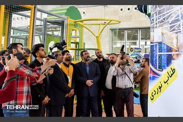 افتتاحیه نمایشگاه صنعت تفریحات و سرگرمی 33