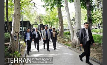 آئین بزرگداشت جمشید مشایخی با حضور شهردار تهران 1