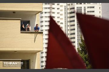 دسته عزاداری دانشگاه امام صادق(ع) در ظهر تاسوعا 25