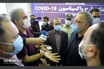 بازدید شهردار تهران از مراکز واکسیناسیون 24