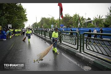 خدمات شهرداری تهران در پایان روز قدس 4