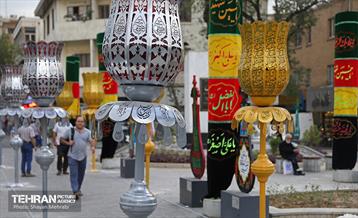 تهران سیاه‌پوش عزای سید و سالار شهیدان 45