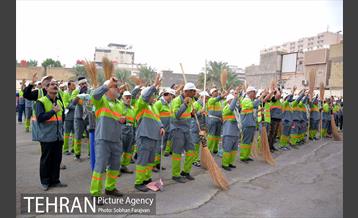 صبحگاه پاکبانان در شهر کربلا 11