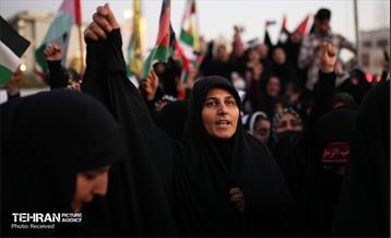 اجتماع حمایت از مردم غزه - ۲ 2