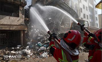 حمله موشکی رژیم صهیونیستی به یک ساختمان در محله شهرآرا 5