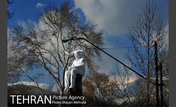 المان های نوروزی در خیابان ولیعصر(عج) 12