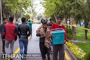 روز طبیعت بارانی در بوستان رازی 2