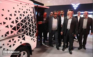 مراسم افتتاح پنجمین نمایشگاه خودرو تهران 8