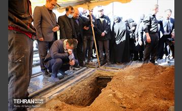 خاکسپاری سفیر سابق فلسطین در بهشت زهرا 23