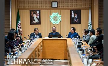 نشست اعضای شورا شهر با جمعیت جوانان شورای شهر 25