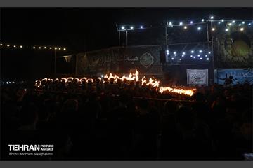 آیین مشعل‌گردانی در دولت آباد تهران 5