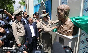 رونمایی از ۸ سردیس شهدای ارتش جمهوری اسلامی ایران 17