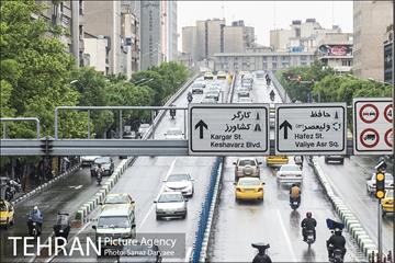 بازگشایی پل کریمخان پس از مرمت 25
