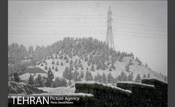 بارش نخستین برف پاییزی در تهران 6