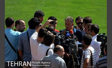 تمرین تیم ملی فوتبال 1