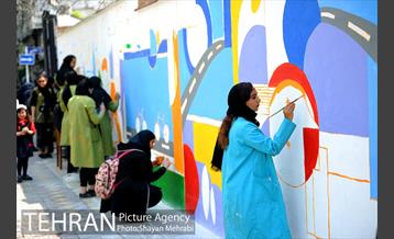 رنگ آمیزی و طراحی جداره شهری در منطقه 7 15