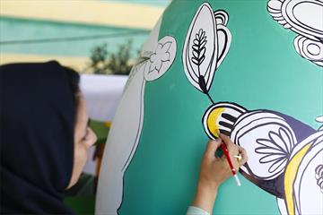 جشنواره تخم مرغ رنگی در باغ شهدا 13