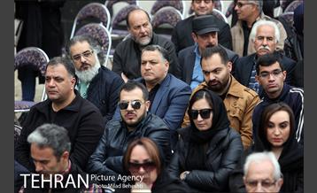 آئین وداع با استاد جمشید مشایخی 4