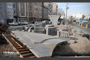 احداث دوربرگردان غیر همسطح جنوب به شمال بزرگراه شهید باقری