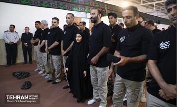 آیین بدرقه خادمین سازمان آتش‌نشانی 20