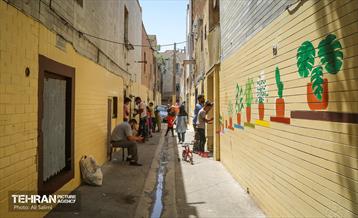 کوچه های رنگی منطقه پانزده 14