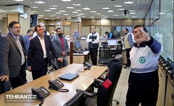 حضور مدیرکل سرمایه انسانی شهرداری تهران در ستاد مدیریت بحران شهرداری تهران 8