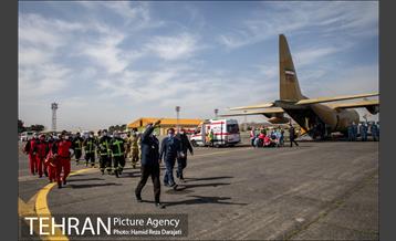 نخستین مانور امداد هوایی تهران در زمان بحران 17