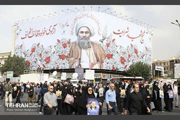 تشییع پیکر شهید اسماعیل هنیه در تهران - 2 41