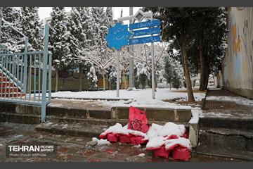عملیات برف‌روبی در پایتخت 32