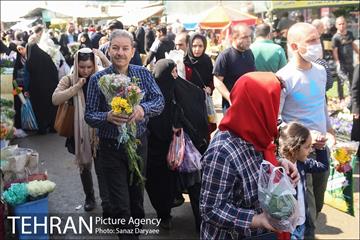 بازار گل شهید محلاتی در آستانه نوروز 37