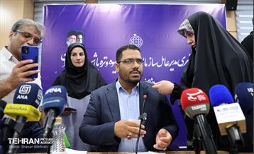 نشست خبری مدیرعامل سازمان میادین میوه و تره‌بار شهرداری تهران 1